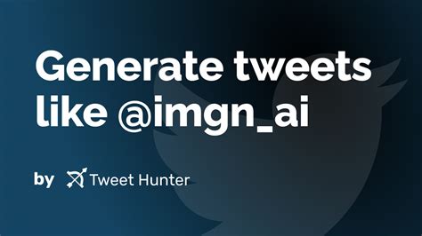 Generate Tweets like @LeeFMc83 with AI .